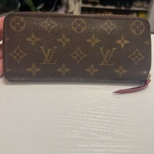 Pre owned Louis Vuitton Clemence Monogram Wallet